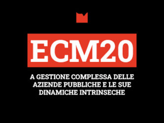 ECM20 – LA GESTIONE COMPLESSA DELLE AZIENDE PUBBLICHE E LE SUE DINAMICHE INTRINSECHE